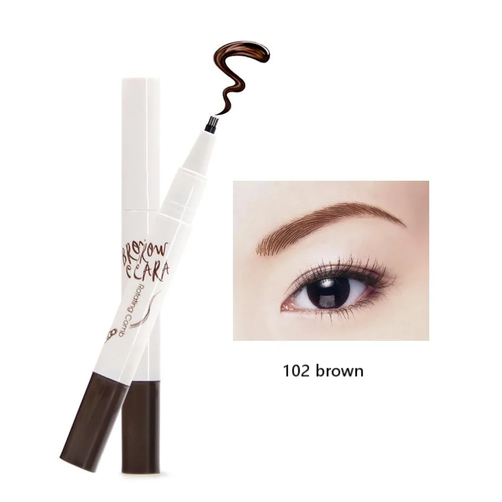 Very finely carved eyebrow pencil - Brown
