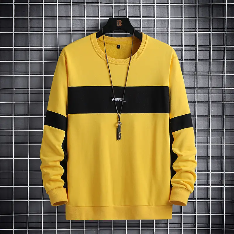 Loose round neck hoodie