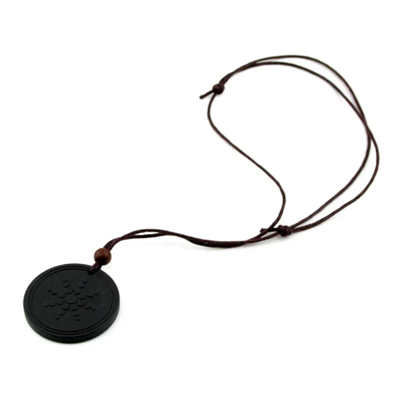 Black Necklace Pendant - Without Box