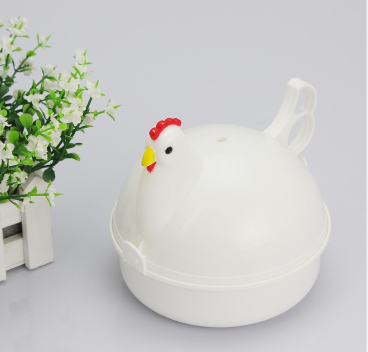 Chicken Shaped Microwave Egg Steamer