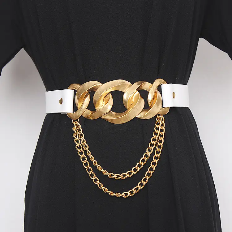 Locomotive rock style waist chain