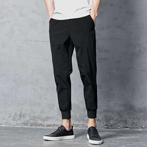 Men's sports casual cropped trousers
