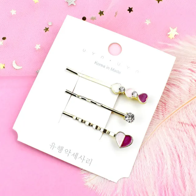 Closing hair clip set Purple - Shop at LoveMi