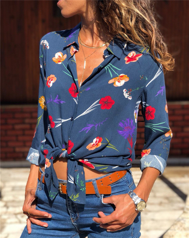 Long sleeves sleeves loose ladies chiffon lining