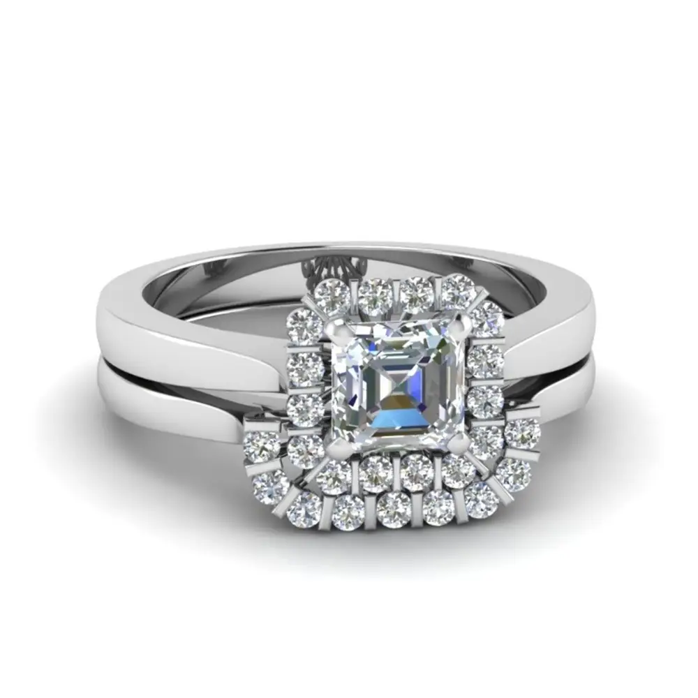 Fashion zircon ladies ring