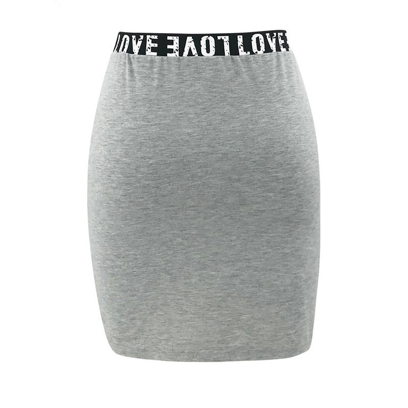 Split hip waist skirt