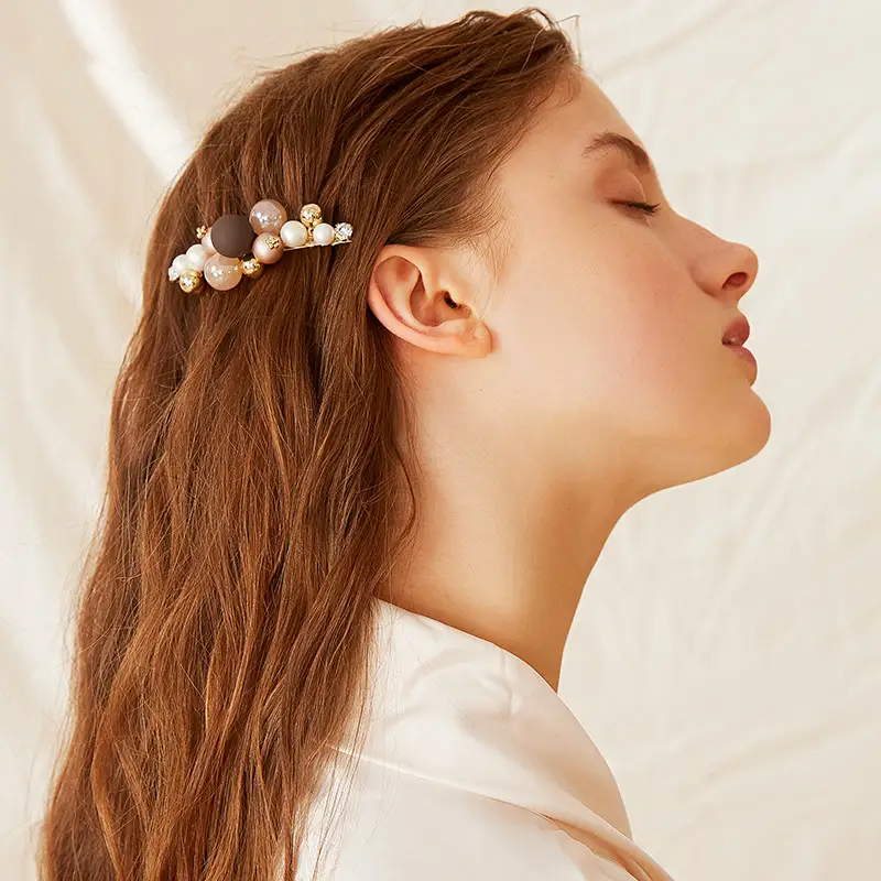 Clip hair ornament elegant hair clip