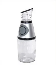 500ml Measurable Glass Bottle Oil Bottle Soy Bottle Kitchenware - Grey