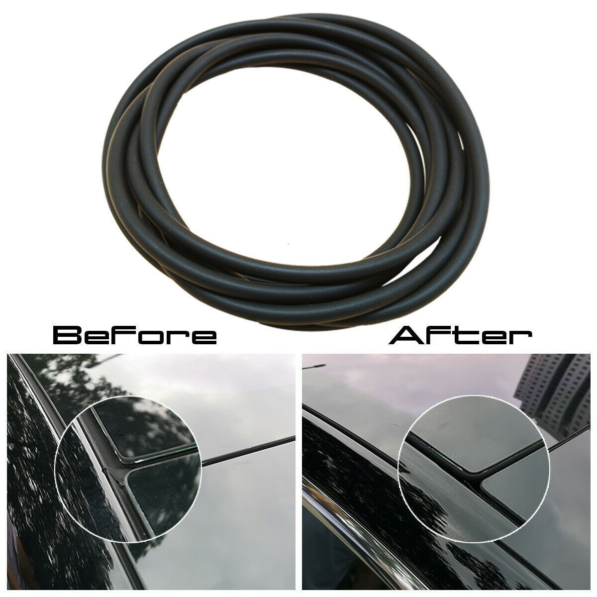 Tesla model3 windshield roof sunroof seal - Image 9