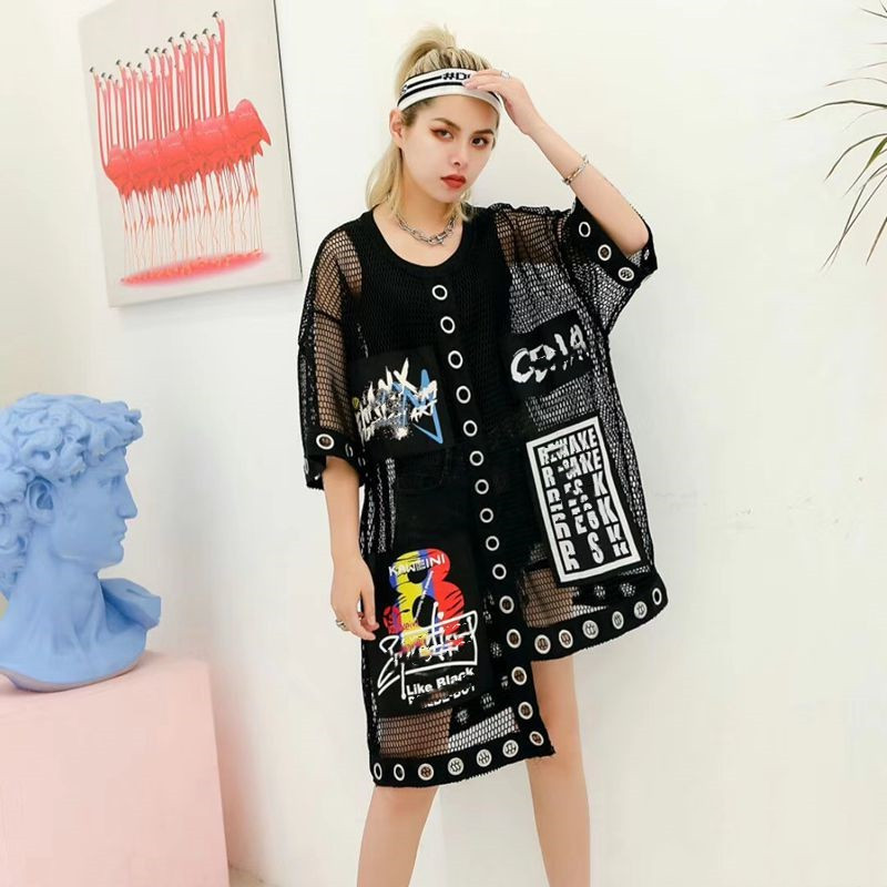 Women's mesh T-shirt