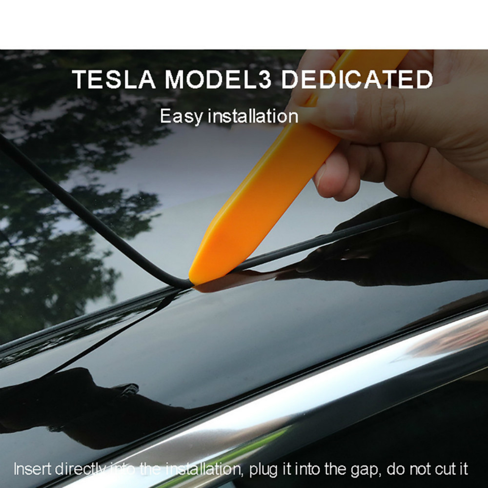 Tesla model3 windshield roof sunroof seal - Image 8
