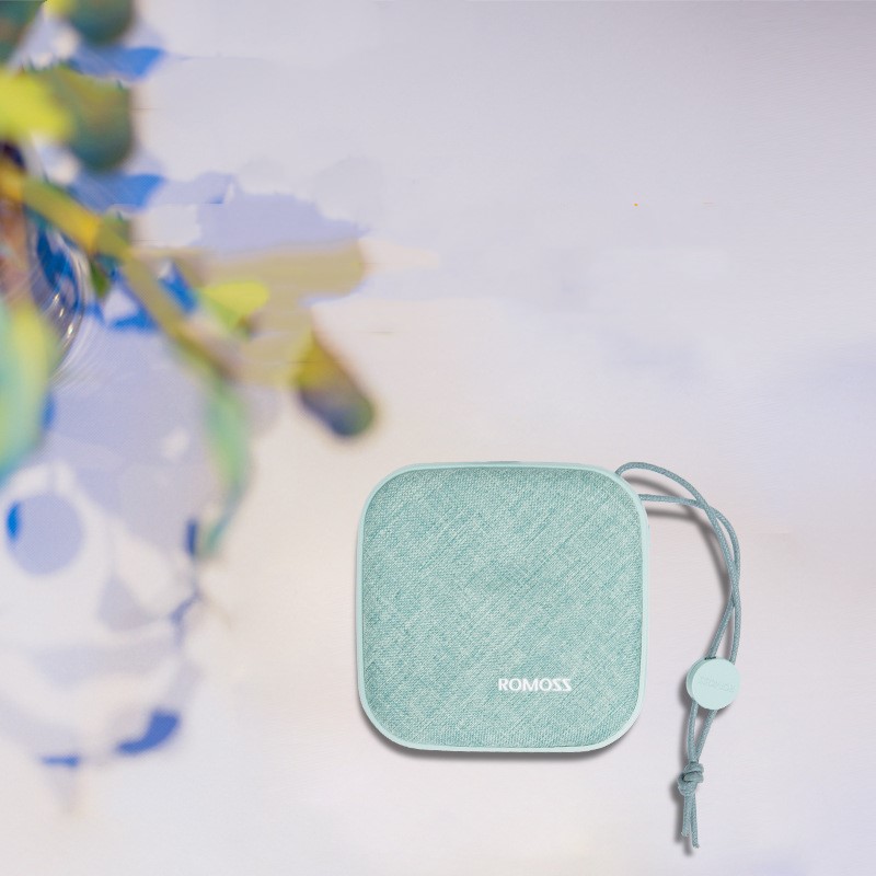 Linen art mini portable mobile power bank - Image 4