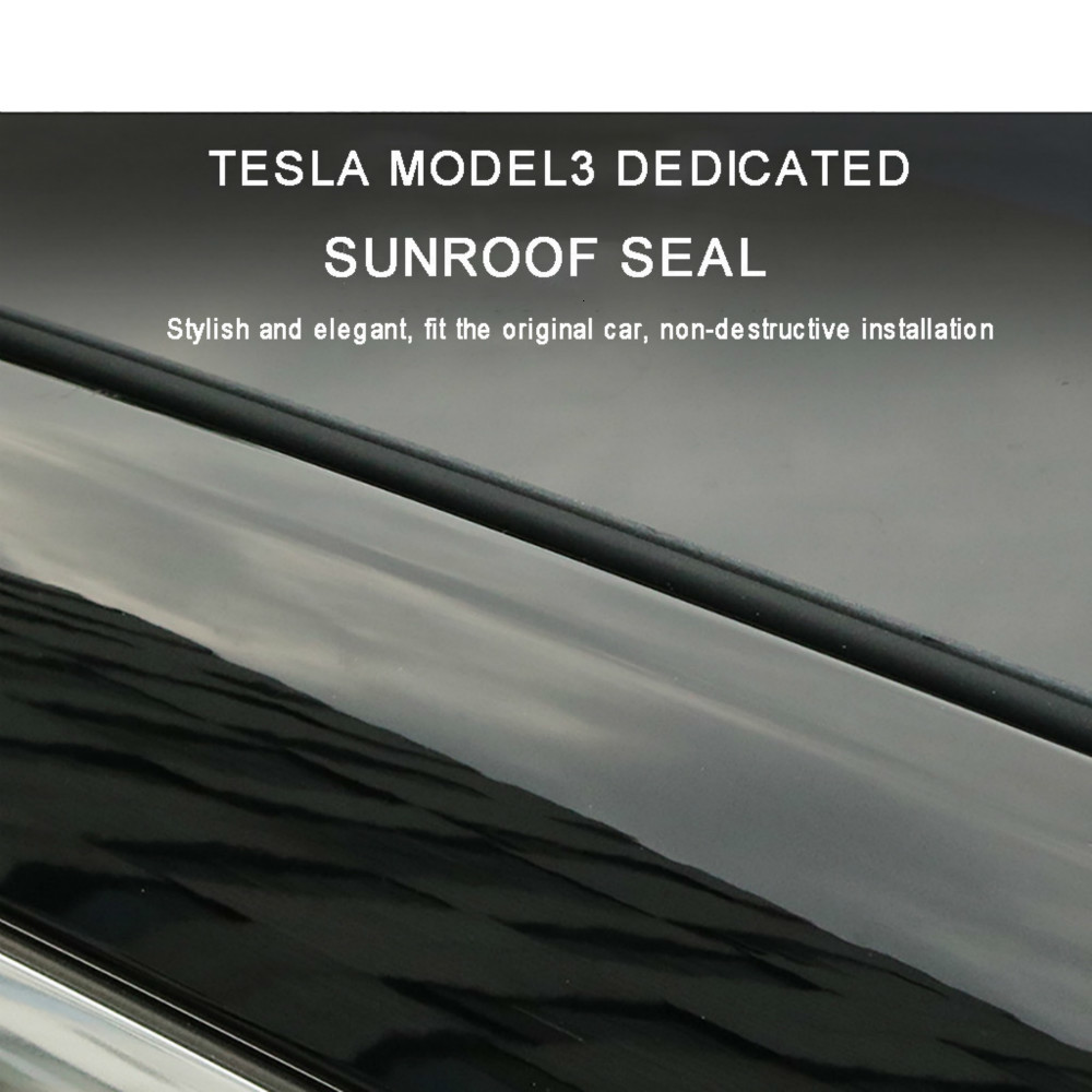 Tesla model3 windshield roof sunroof seal - Image 2