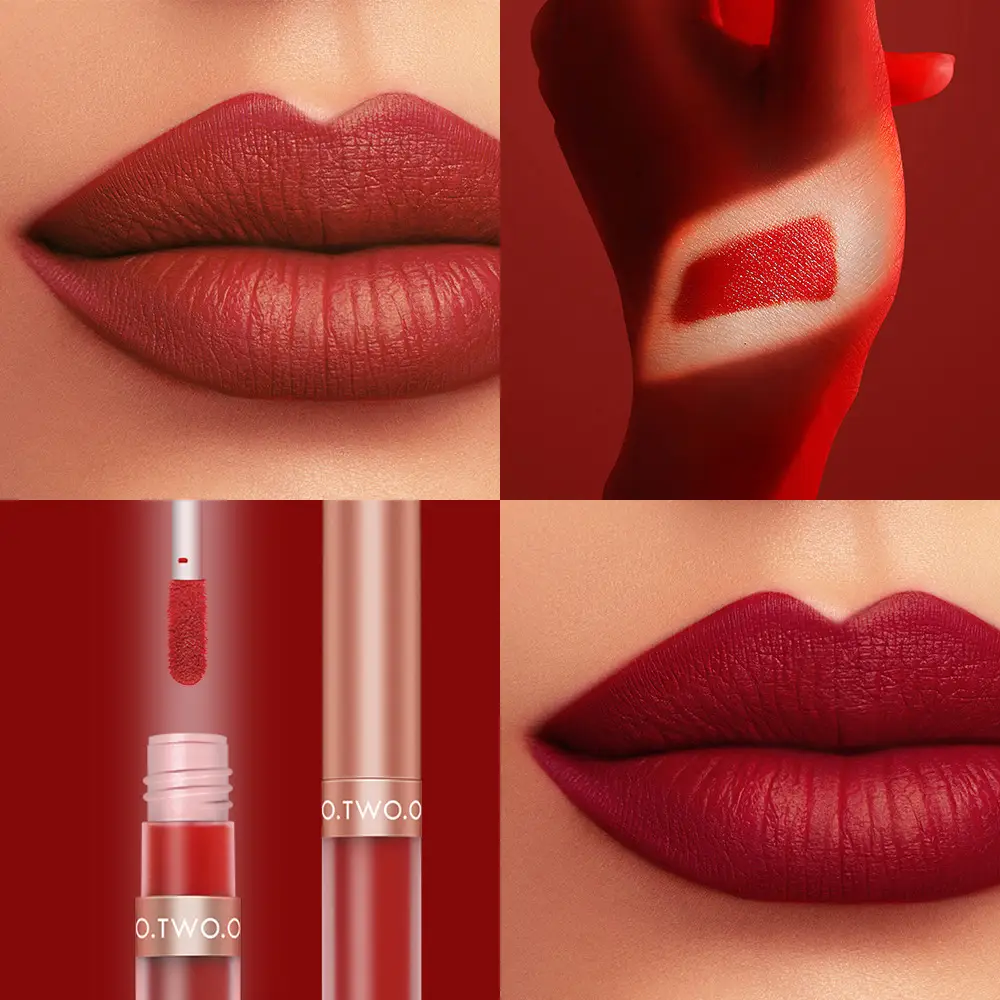 12 colors honey velvet matte lip gloss