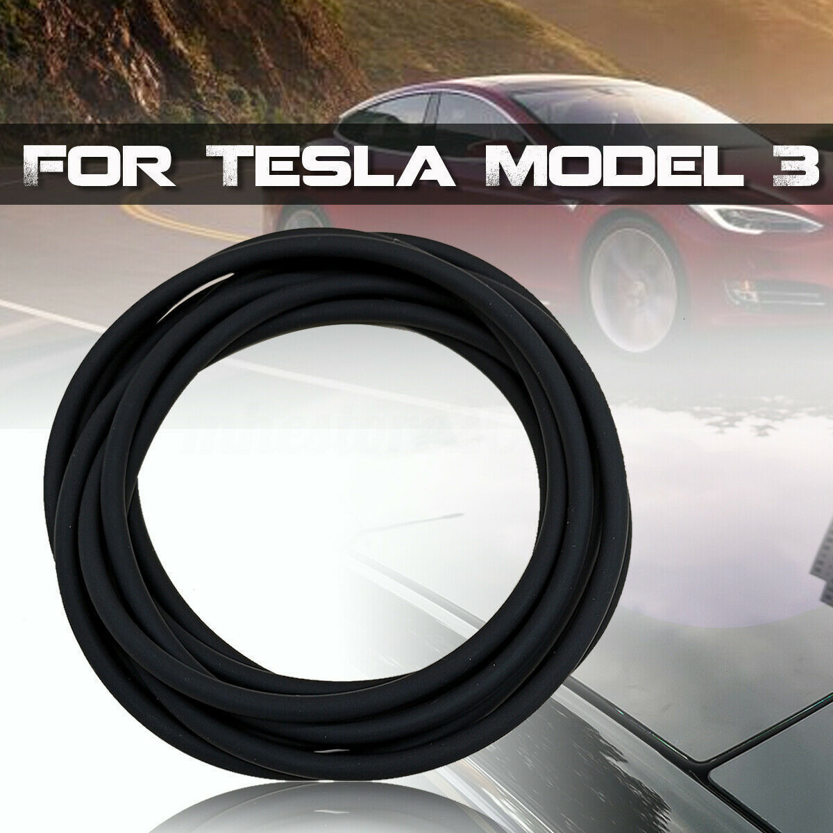 Tesla model3 windshield roof sunroof seal - Image 6