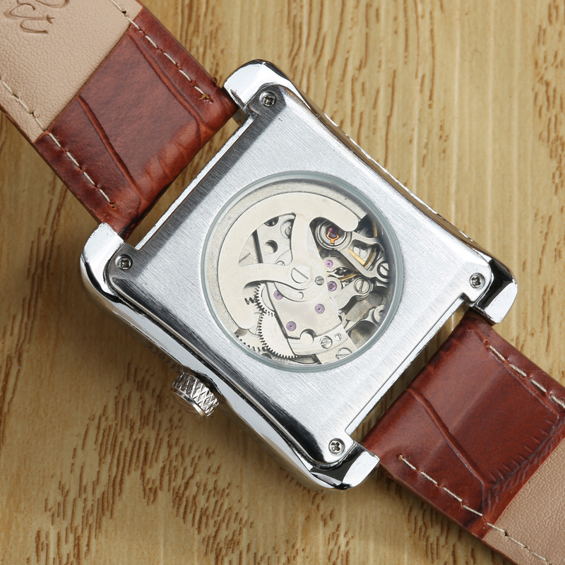 Automatic skeleton mechanical watch