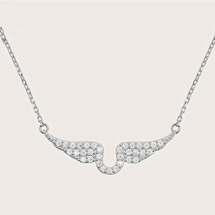Angel Wings Necklace Clavicle Chain