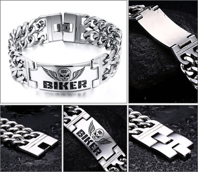 Titanium steel fashion men's bracelet