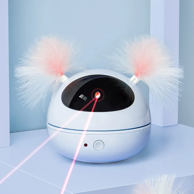 Automatic electric cat toy cat toy - Blue