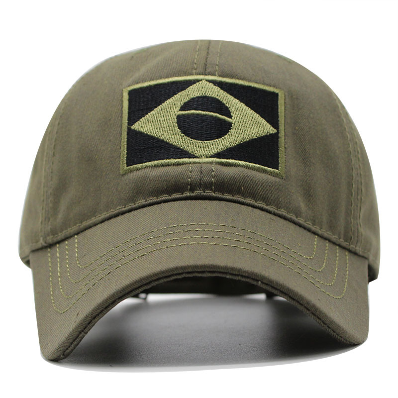 Brazil flag baseball cap
