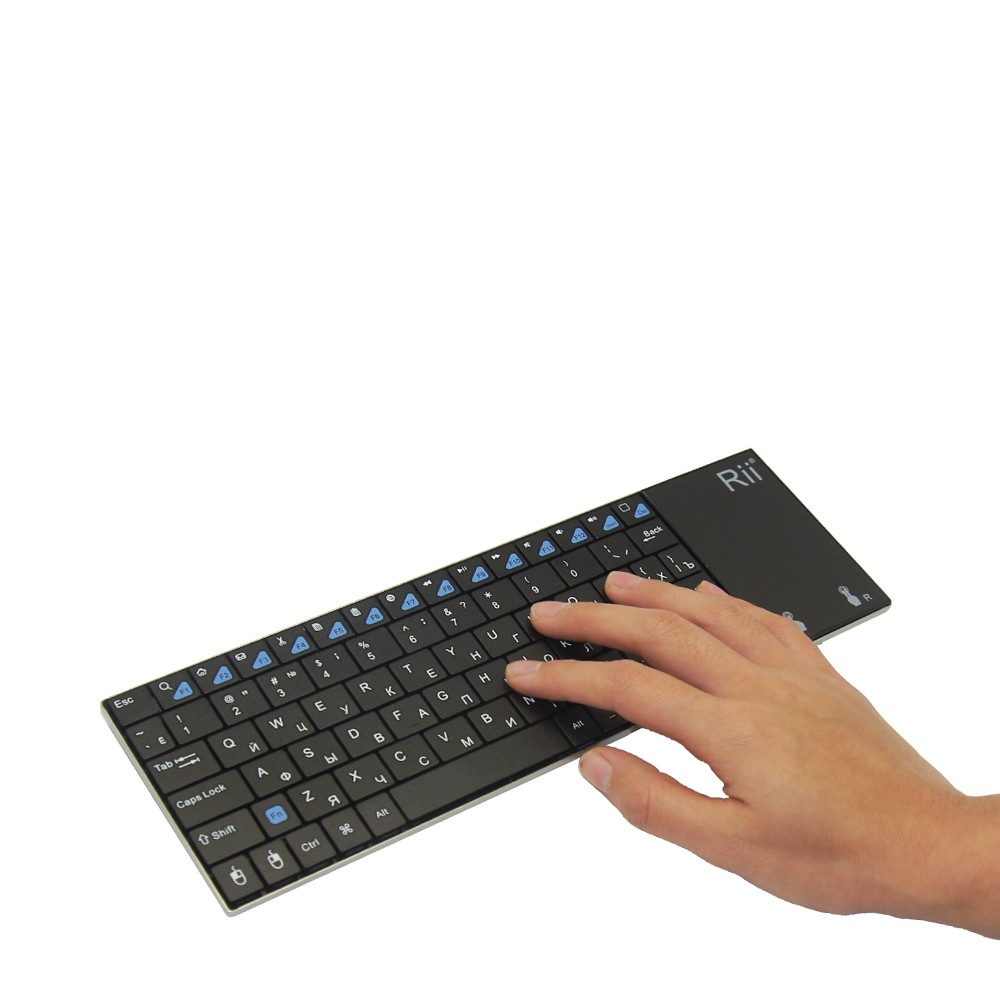 Rii K12 2.4G multimedia trådløs key tastatur - Miniatyr 5