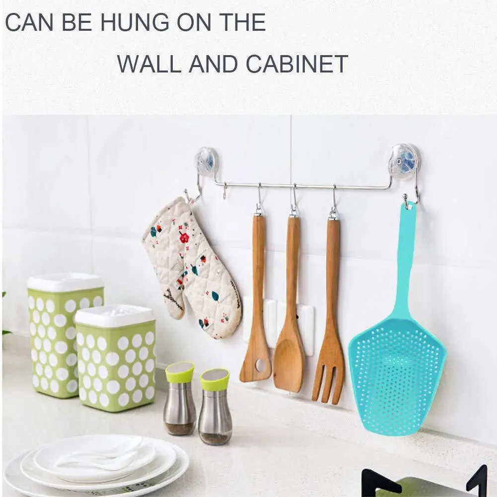 Nylon Strainer Large Scoop Colander Kitchen Appliances Spoon Shovel Soup Spoon Filter Cooking Tools Home Kitchen Accessories – image 2