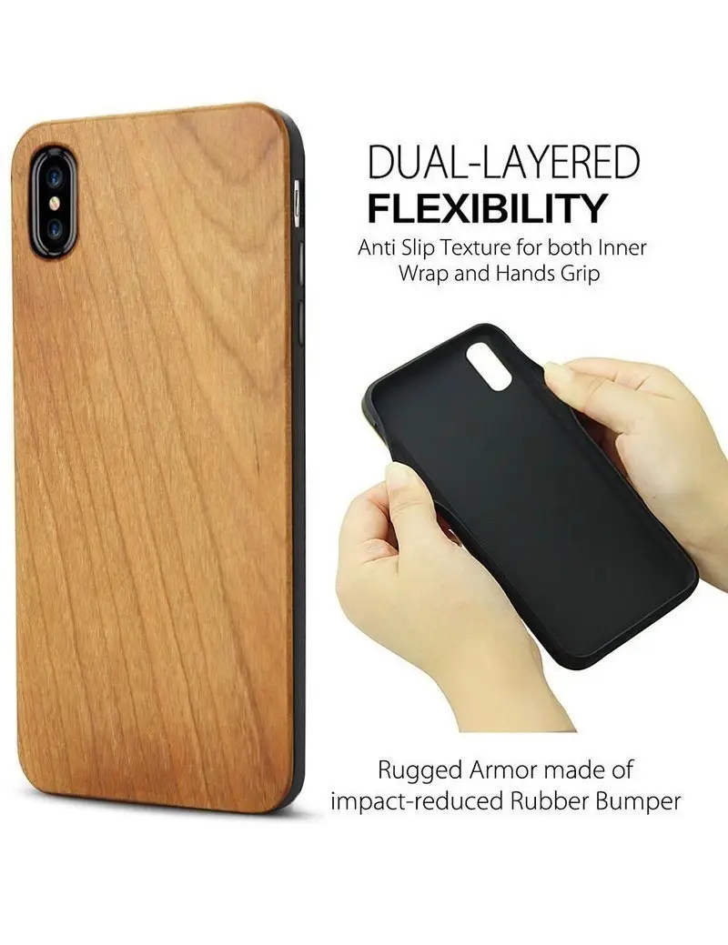 Wooden phone case