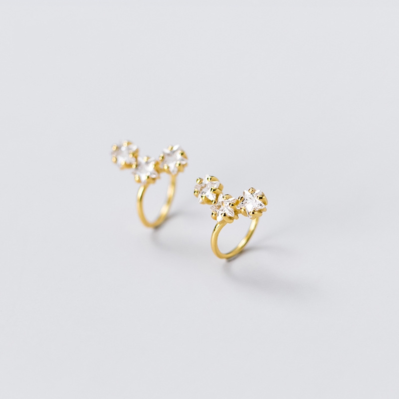 Diamond Star Earrings