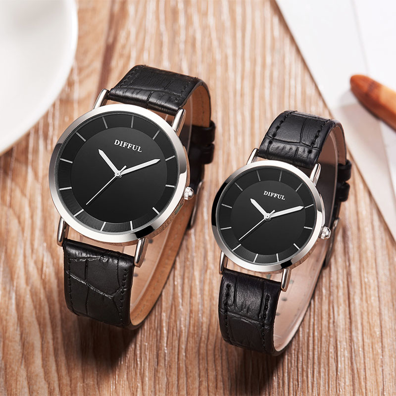 Belt couple quartz watch