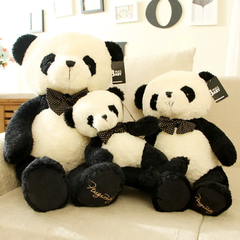 Panda plush toy doll