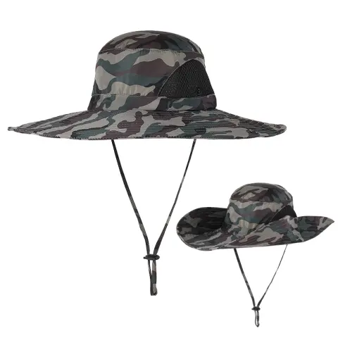 Anti Ultraviolet Sun Hat with Big Eaves