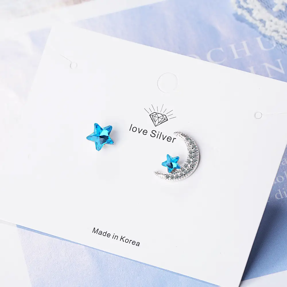Asymmetrical earrings