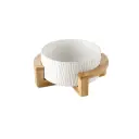 White With Stand