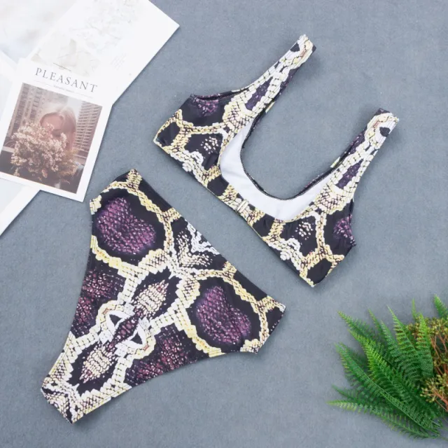 Animal snakeskin bikini Photo Color Xl - Shop at LoveMi