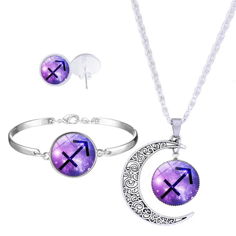Twelve constellation earrings - Sagittarius