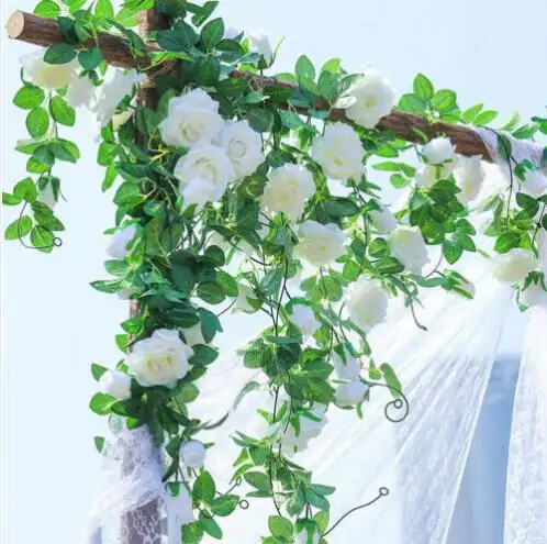 Simulation decoration rose vine