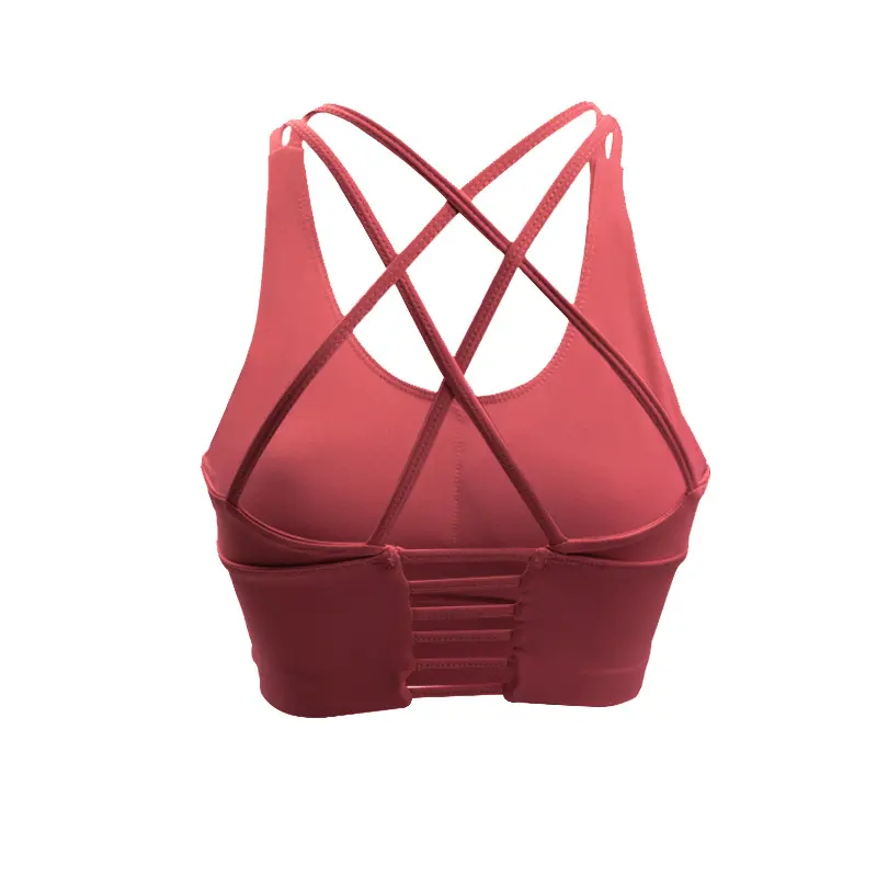 Yoga Vest-style Fitness Bra