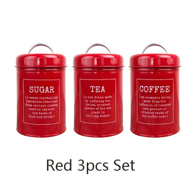 Household coffee sugar tea container Red - Shop at LoveMi