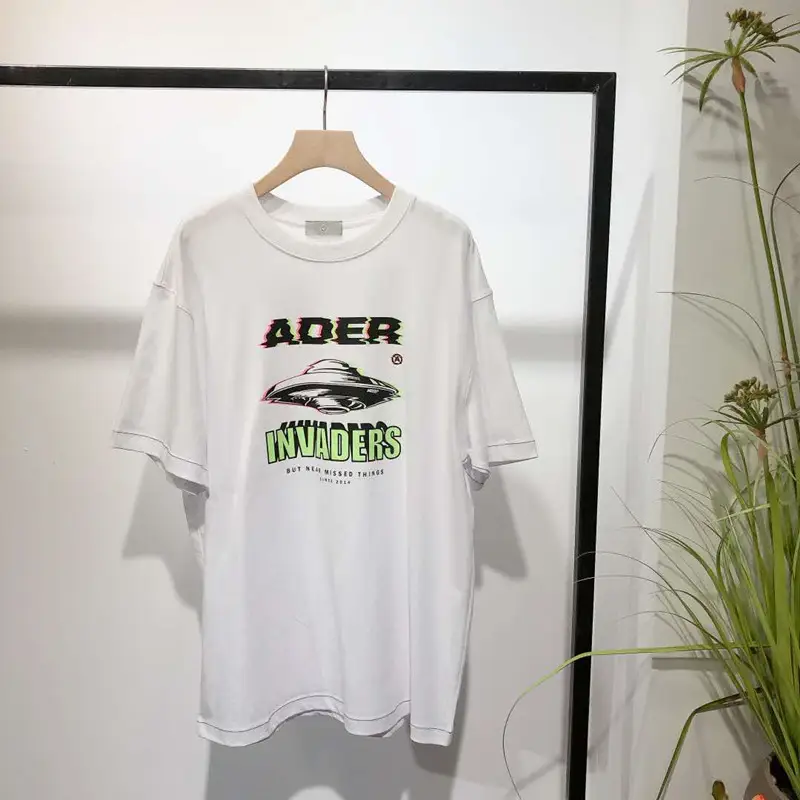 Alien UFO printed T-shirt