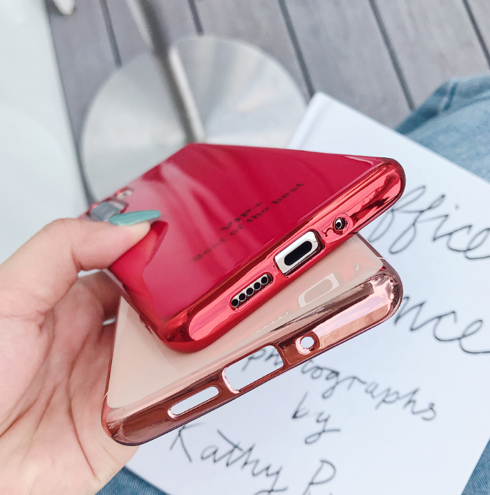 luxury plating soft tpu case for huawei silicone cover