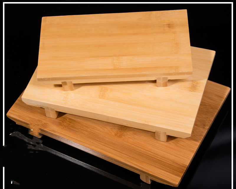 Title 3, Sushi board made of carbonized bamboo