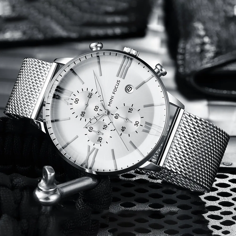 Luxury Quartz Watch Men