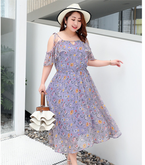 Oversized off-the-shoulder dress