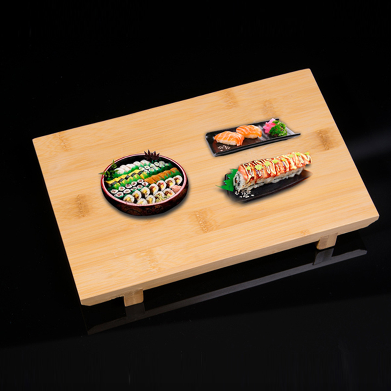 Title 5, Sushi board made of carbonized bamboo