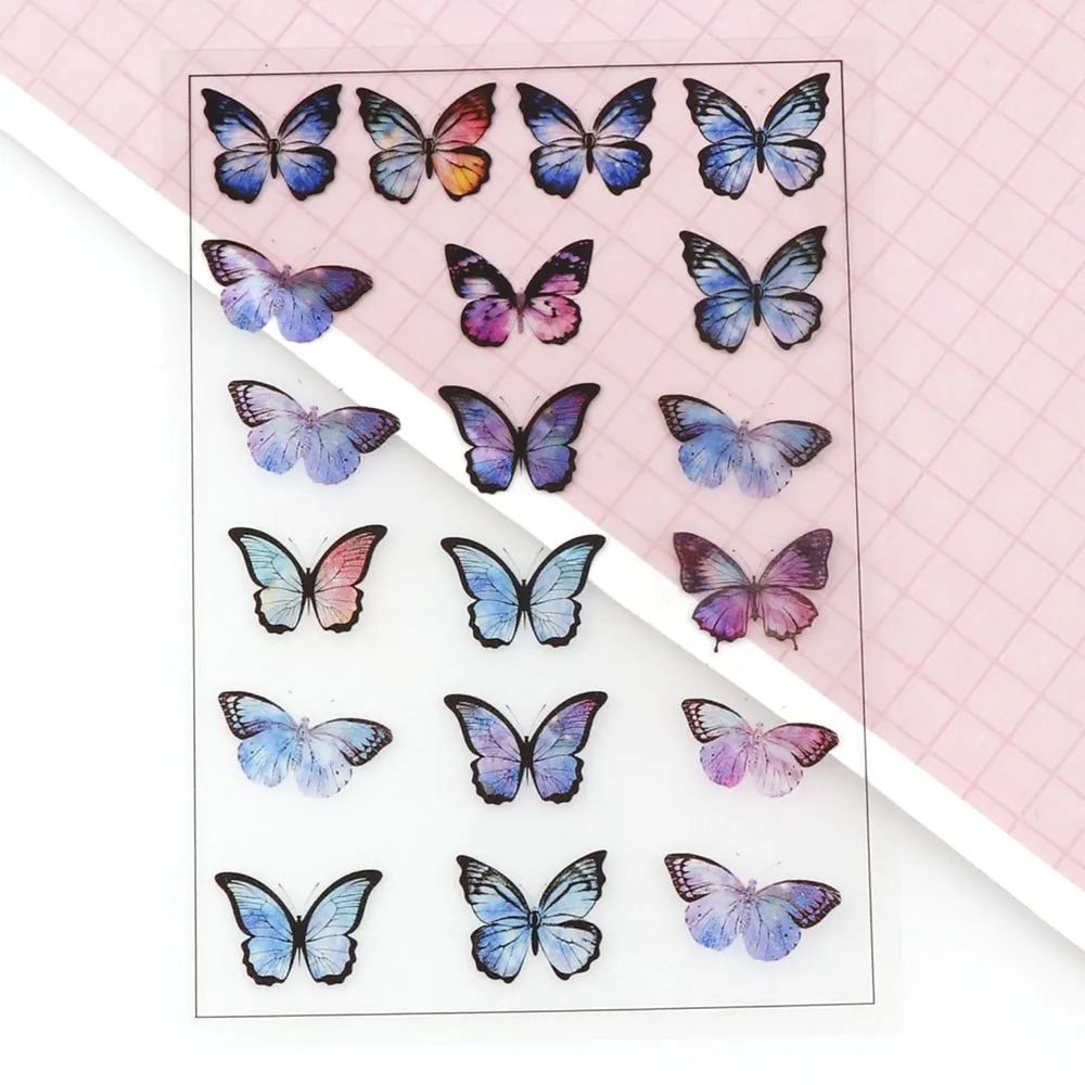 Crystal Epoxy Material Butterfly Phone Case Handmade DIY Material Accessories - Q5Pcs