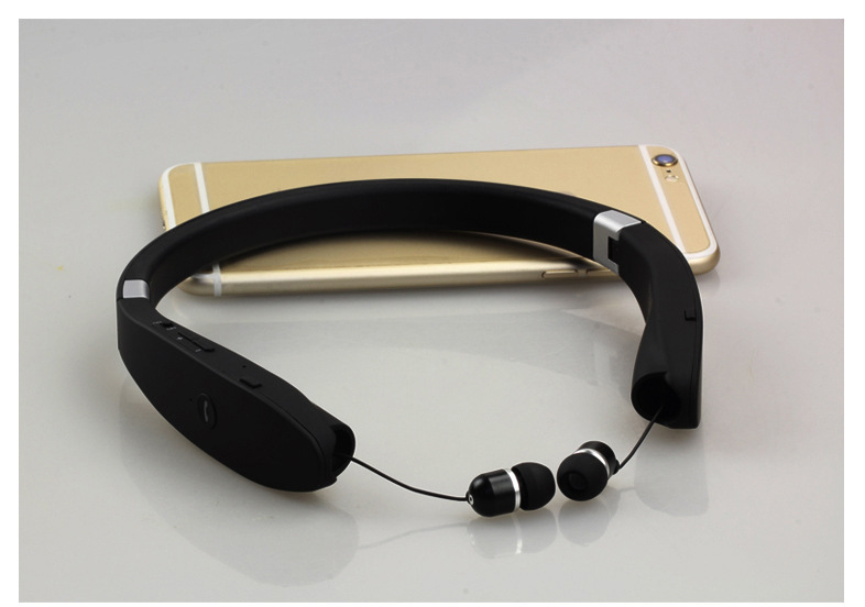 Hanging neck Bluetooth headset