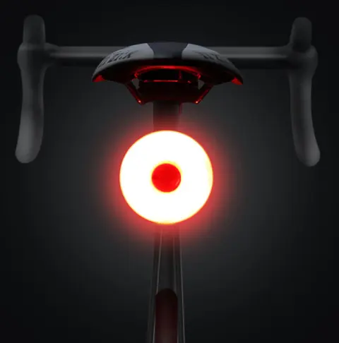 Night Warning Lights for Cycling Equipment At