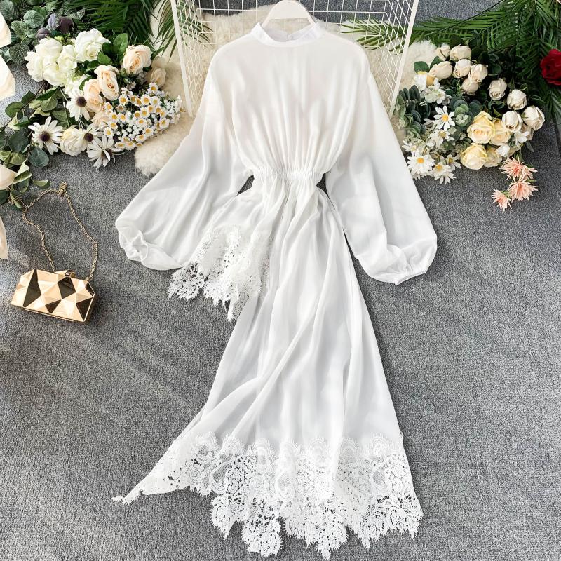 Chiffon Shirt with Lantern Sleeves, picture 6 of 7