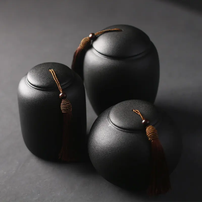 Ceramic Jar Sealed Storage Container