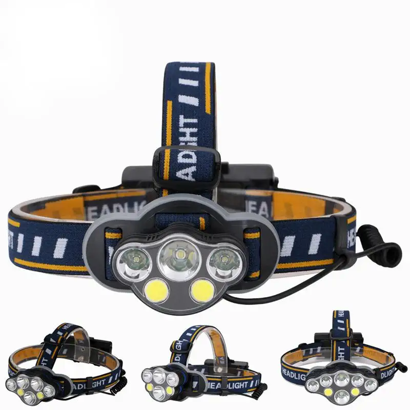 High-power Ultra-bright USB Charging Long-range Head-mounted Headlights